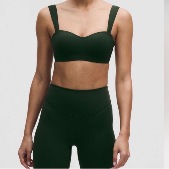 NWT!🍋🍋Lululemon Soft Foam Cup Sweetheart Bra🍋🍋. Size XLarge. Rainforest Green